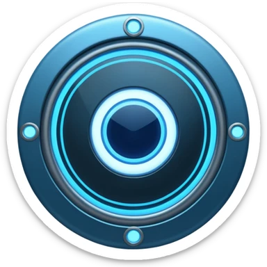 futuristic portal door sticker