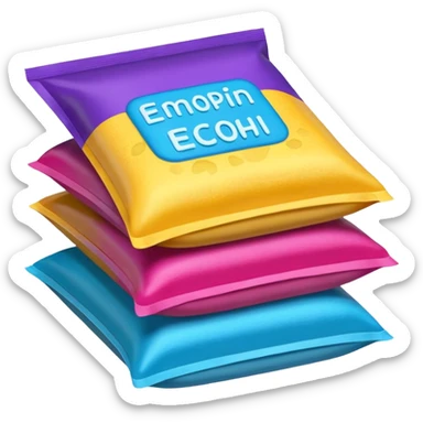 Powder Sachets sticker