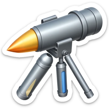 Missile rocket launcher sticker