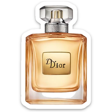 Dior parfum sticker