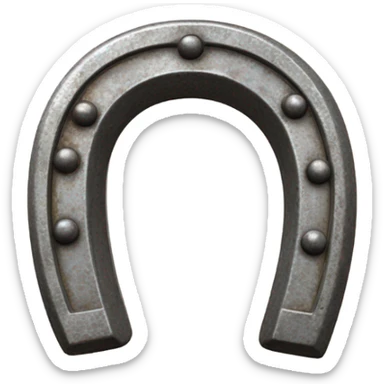 Horseshoe sticker