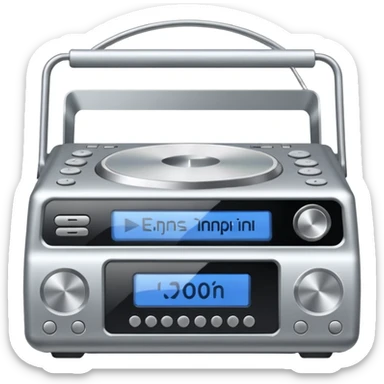CD player sticker