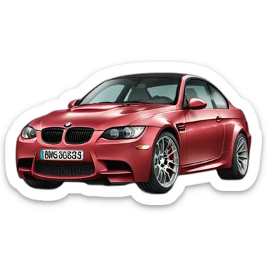 e93 bmw m3 sticker