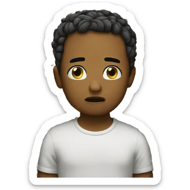 Crying so much sticker