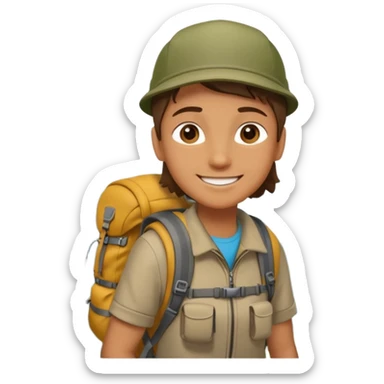 camper hero sticker