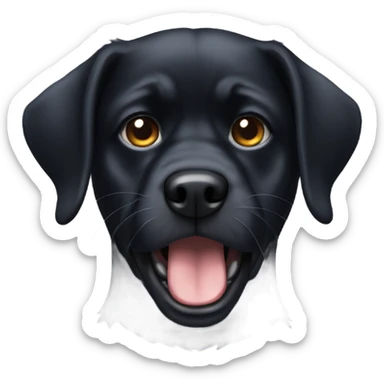 blackdog,shock,angry sticker