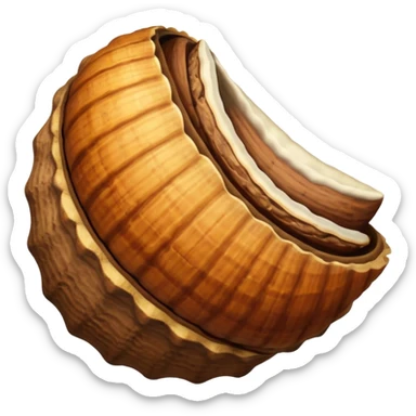 nut with shell sticker