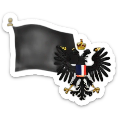 flag of prussia sticker
