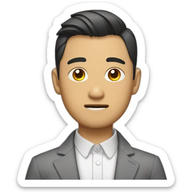 Asian gay men in crisis sticker