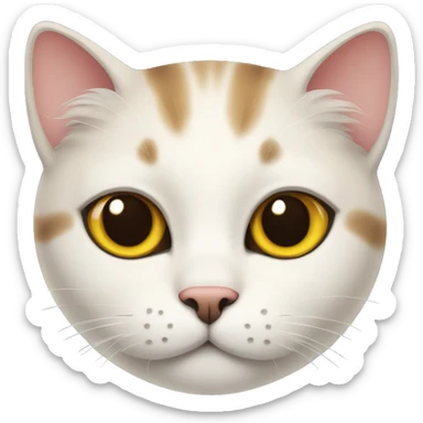 Scottish cat sticker