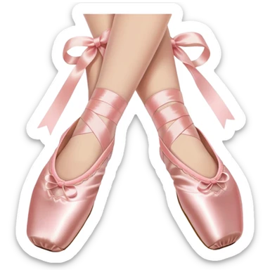 pointe shoes  sticker