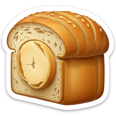 a loaf of bread sticker