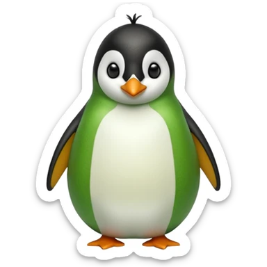 A penguin pear 🐧🍐 sticker