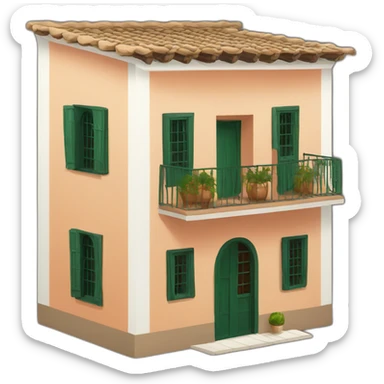 andalusian house sticker