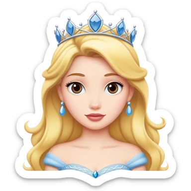 Disney princess  sticker