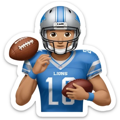 Detroit Lions sticker