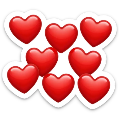cute hearts  sticker