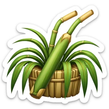 Sugar cane sticker