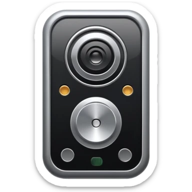 Vizit intercom  sticker