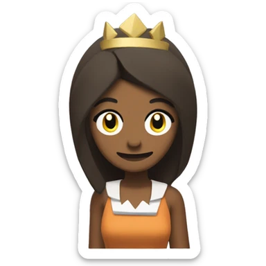 olivia from paper mario the origami king sticker