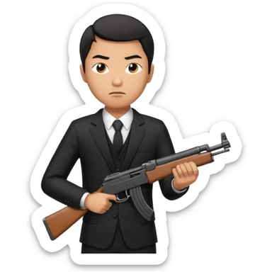 Yakuza Gang con ak47 sticker
