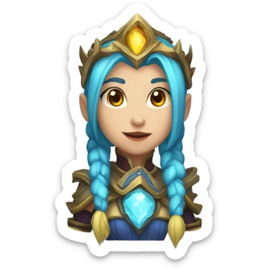 wow dps role icon sticker