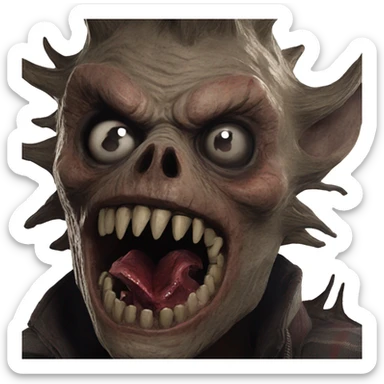 dead by daylight demogorgon sticker