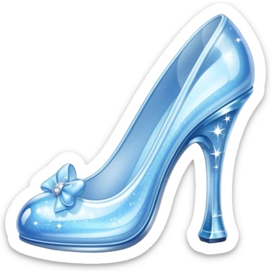 cinderella heel sticker