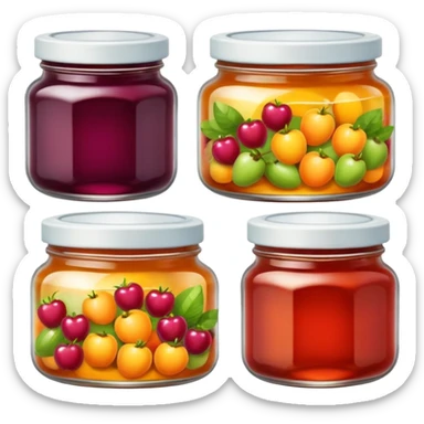 Jam Jars sticker