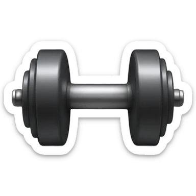 Dumbbell emoji sticker