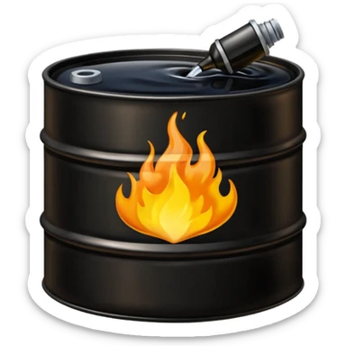 masut fuel oil sticker