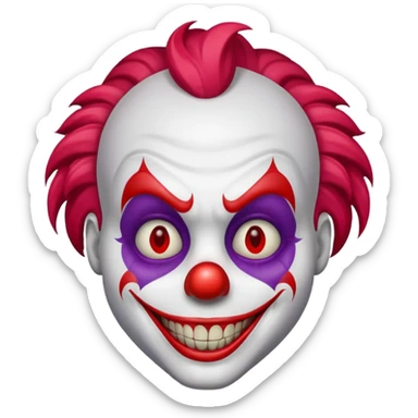 killer-clowns sticker