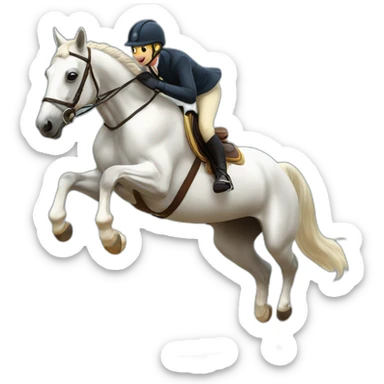 Jumping Horse sticker