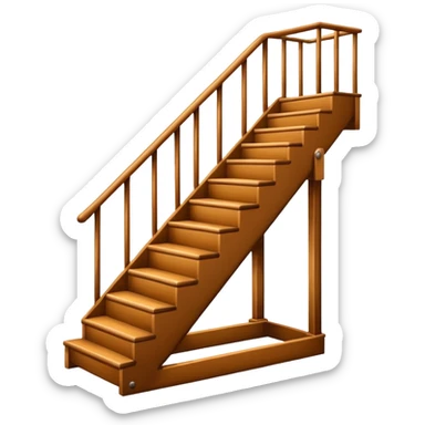 small home staircase sticker