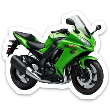 Kawasaki amblam sticker