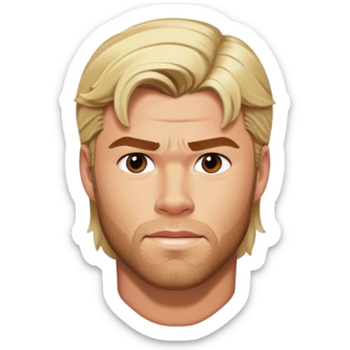 Chris hemsworth sticker