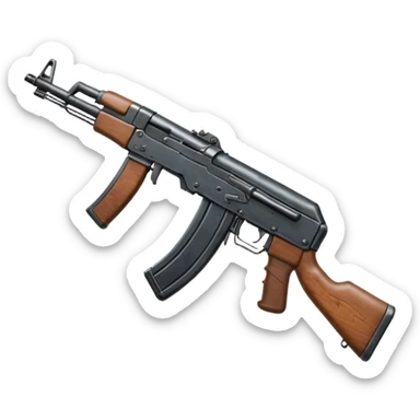 AKM silah sticker