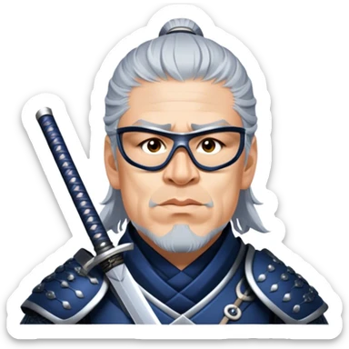 Warrior Samurai sticker