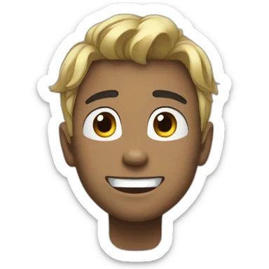 timid anime characters sticker