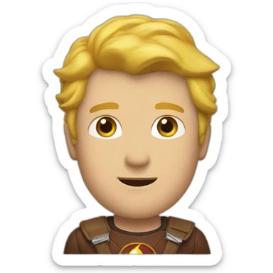 flash macqueen sticker