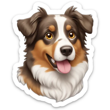 Australian shepard sticker