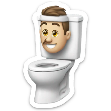 skibidi toilet sticker