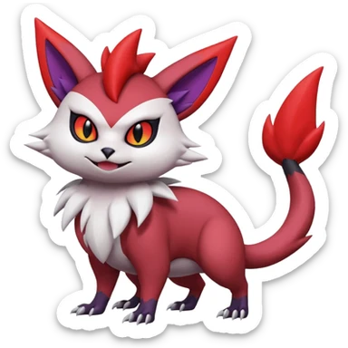  Noibat-Noivern-Zangoose-Litten-Hybrid sticker