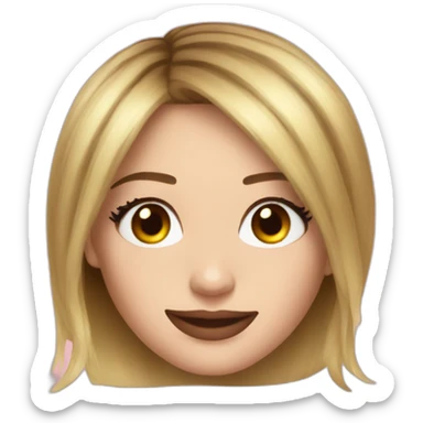 hilary duff sticker