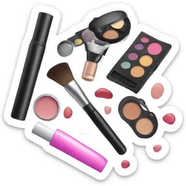 Create a makeup kit sticker