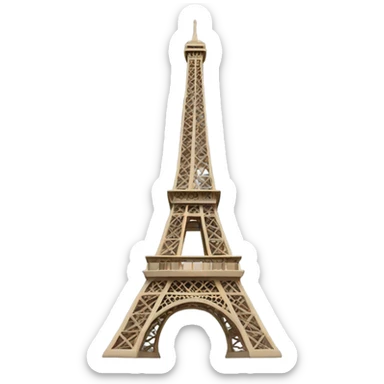 Torre eiffel sticker