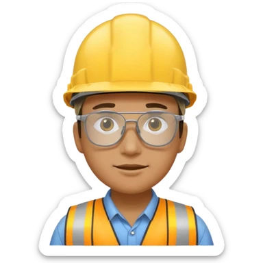 Occupational safety and health или labor protection  sticker