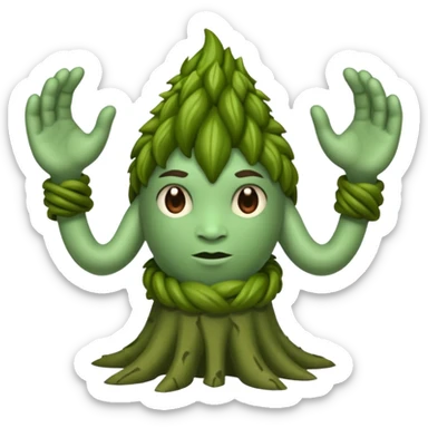 earth elemental lmoss green ong whip sticker