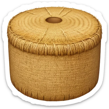 hay barrel sticker