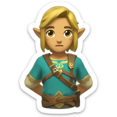 Zelda Breath of the wild sticker